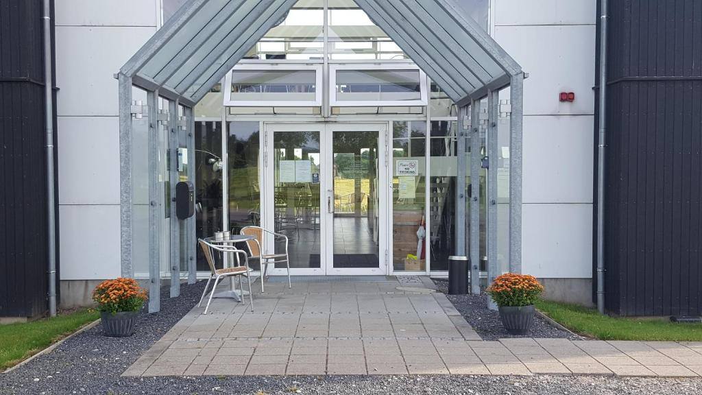Hotel entrance